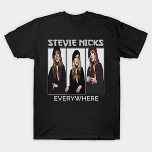 Grey stevie nicks - Every Where T-Shirt